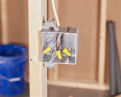 attaching electrical box to metal studs|adding electrical box to existing.